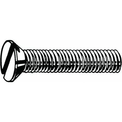 Šroub se zápustnou hlavou s drážkou DIN 963 A Ocel Pozinkované 4.8 M8X30 – Zbozi.Blesk.cz