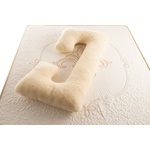 Medico Възглавница за бременни с вълна Medico - Organic Wool, С-образна форма (2161) - baby