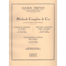 Thévet Complete Method of Horn volume 2 škola hry na lesní roh druhý díl