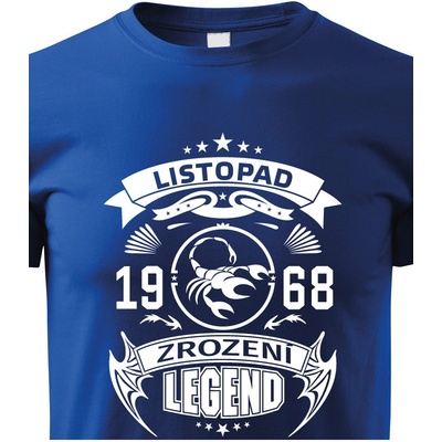 Dětské tričko Zrození legendy ModráCanvas Dětské tričko Bezvatriko.cz 1