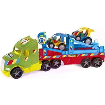Wader Wader: Магическо камионче Basic за превоз с количка Buggy - 79 см (36351)