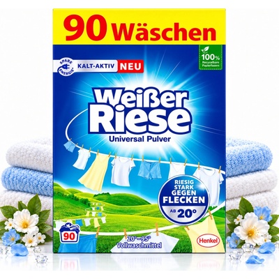 Weisser Riese Prášek na praní 90 PD