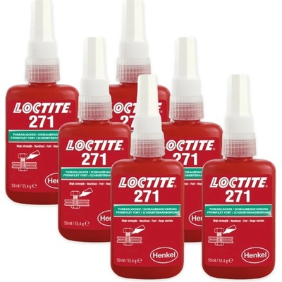 Loctite 271 vysokopevnostný 50 ml 6 ks