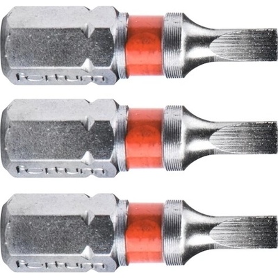 hrot plochý sada 3 ks 3 x 25 mm S2