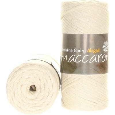 Maccaroni Abigail 3 mm krémová