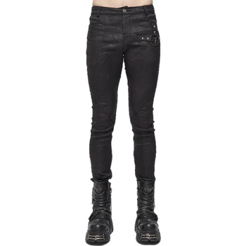 Image 1 of Devil fashion мъжки панталони DEVIL FASHION - Pulverize Punk вталени пентаграм- PT155