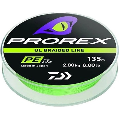 Daiwa pletená šňůra Prorex UL Finesse Braid 135m 0,045mm 1,8kg – Zboží Dáma
