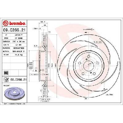 BREMBO 09.C266.21