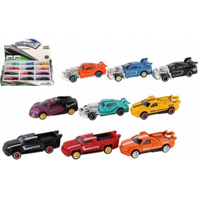 Teddies auto kov-plast 8cm na volný chod