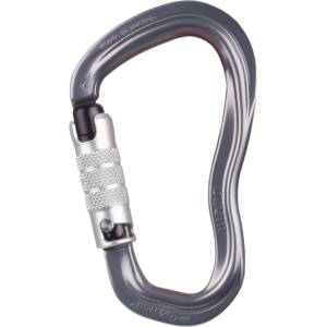 AustriAlpin Заключващ се карабинер Austrialpin Pirum 3-way Autolock Locking carabiner - Anthracite Anodized - размер One Size (323-0145-0111)