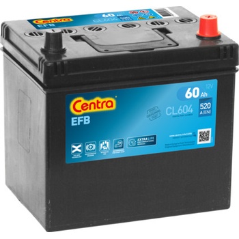 Centra Start Stop EFB 12V 60Ah 520A CL604