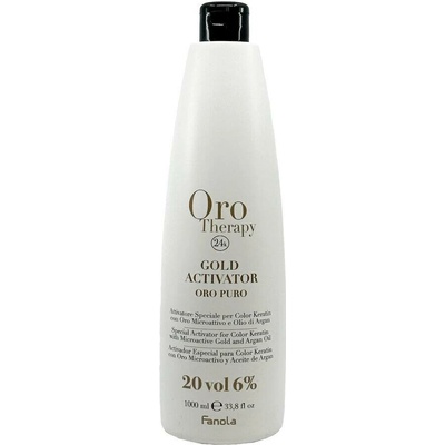 Fanola Oro Therapy Gold Activator 6% Vlasové mléko 1000 ml