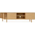 Woodman Маса за телевизор от декор от дъб в естествен цвят 189x50x44 cm Shift - Woodman (298223001012)