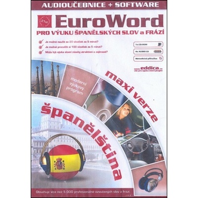 Euroword španělština maxi CD
