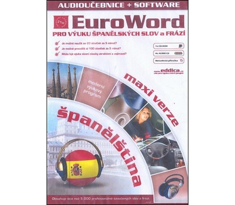 Euroword španělština maxi CD
