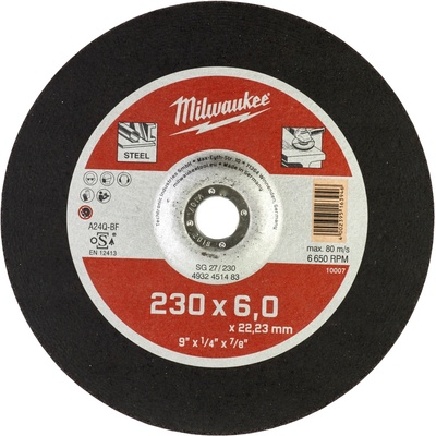 Milwaukee Brúsny kotúč 230 x 6 mm 4932451483