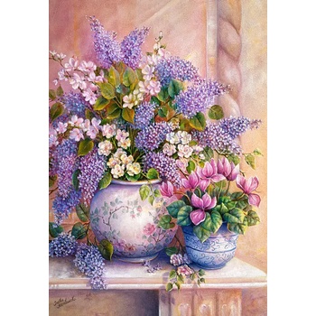 Castorland - Puzzle Hardwick: Lilac flowers - 1 500 piese
