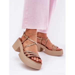 Step in style Дамски сандали с ток модел 214994 Step in style