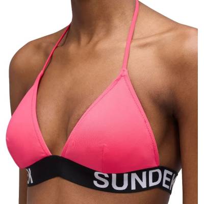 SUNDEK Aida triangle with elastic bikini top - Pink (Pitaya)