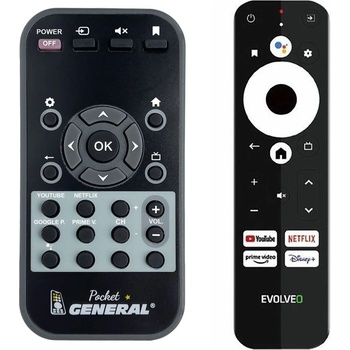 GENERAL EVOLVEO MultiMedia Box A4 - дистанционно управление дубликат (MultiMedia Box A4)
