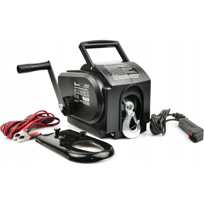 Geko G81706 prenosný elektrický navijak 12V 2000LB