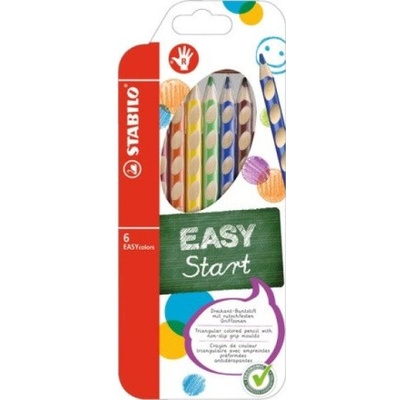 STABILO EASYstart sada 6 pastelek pro praváky 23579