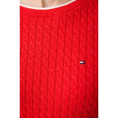 Tommy Hilfiger тениска тип пуловер дамска от памук (WW0WW50103)