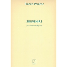 Poulenc, Francis SOUVENIRS / violoncello + klavír