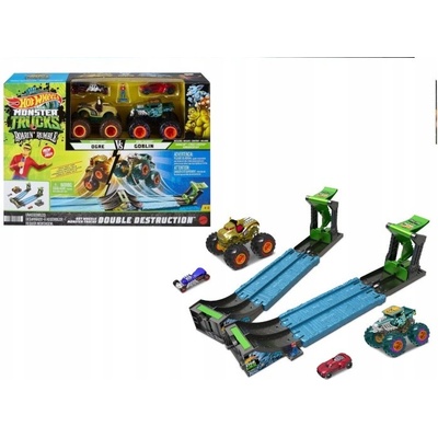 Mattel Hot Wheels Monster Trucks Roarin' RuMatchboxle Set