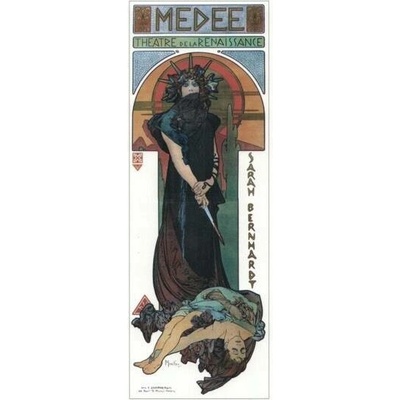 Pohlednice A. Mucha - Médée