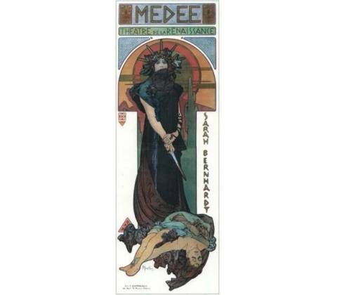 Pohlednice A. Mucha - Médée