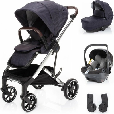 Zopa Trojkombinácia kočíka QUEST + adaptéry 2023 Midnight Navy/Silver