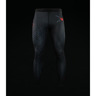 Pánské sportovní legíny Crossborn Original BLACK