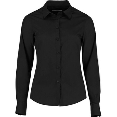 Kustom Kit dámská popelínová košile KK242 Black