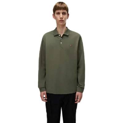 Ealis 1 long sleeve polo - Green (Tea Leaf)