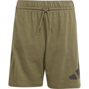 Adidas Детски къси панталони Adidas Kid's Bold Knit Shorts 210 Shorts - Olive Strata / Black - размер 176 (EU) (701-3544-0315)