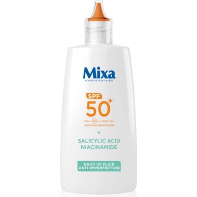 MIXA Anti-Imperfection ултра лек защитен флуид SPF 50+ 40ml