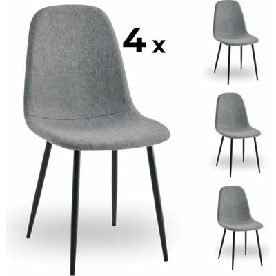 Elvisia Lovisa sivá 4 ks