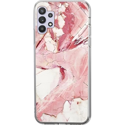 Wozinsky Силиконов калъф Wozinsky Marble за Samsung Galaxy A32 5G - Розов KP10073 (10073)