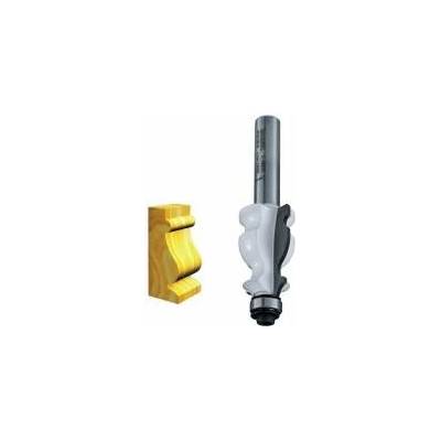 Profilová fréza s ložiskem stopka 12mm, 28,6x41x90,2mm, Makita D-48848