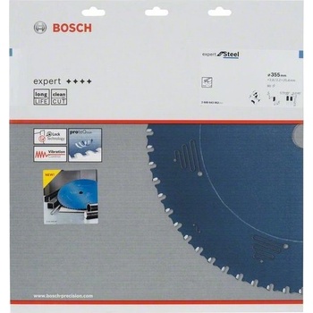 Bosch pilové kotouče Expert for Steel 355x25,4x2,6/2,2x80z HLTCG
