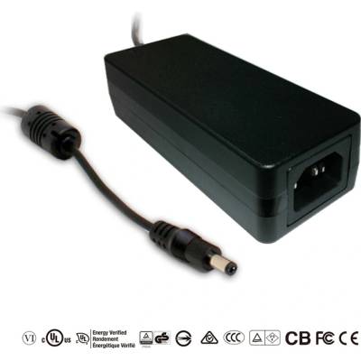 MEANWELL - GST40A12-P1J - Stolní napájecí zdroj 12V 40W - GST40A12-P1J
