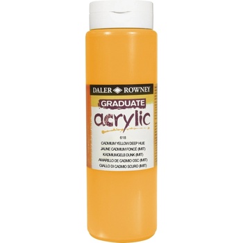 Daler-Rowney Graduate АКРИЛНА боя Cadmium Yellow Deep Hue 500 ml 1 бр (123500618)