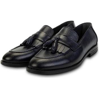 Ducavelli Tassel Мъжки обувки от естествена кожа - Тъмно сини 308279 (308279_Тъмно син)