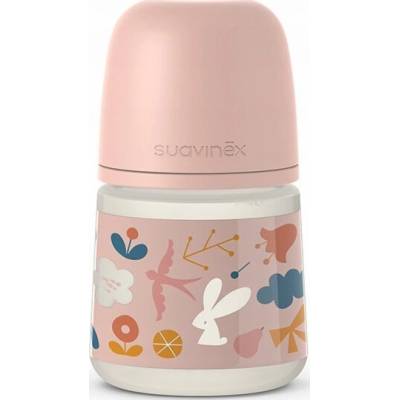 Suavinex láhev fyziologický SX Pro slovaký průtok růžová lesní150 ml