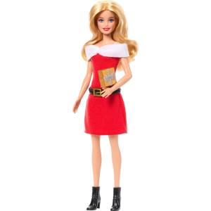 Barbie Кукла Barbie Style - Holiday 2026, Santa Doll с руса коса и аксесоар подарък (JLX46)