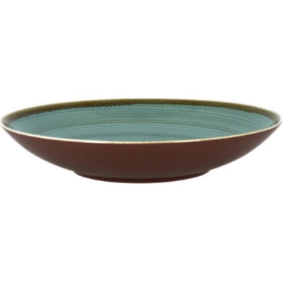 RAK Porcelain Twirl talíř hluboký 23 cm lagoon RAK-TWBUBC23LA