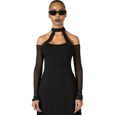 KILLSTAR дамска тениска с дълъг ръкав KILLSTAR - Only Consolation - черно - KSRA010105