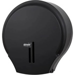 Simex Диспенсър за джъмбо тоалетна хартия Simex - черен мат и бял (Цвят: Черен) (6060)