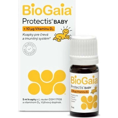 BioGaia Protectis s Vitamínom D kvapky 5 ml